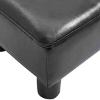 HOMCOM Pouf Ottomano Moderno in Tessuto 16 Cubi Poggiapiedi