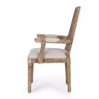 Set di 4 sedie da pranzo imbottite in legno e canna Maria French Country - Christopher Knight Home