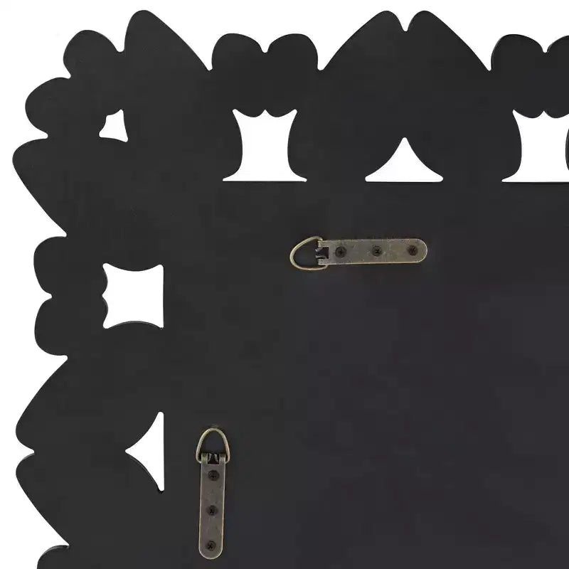 Specchio da parete decorativo rettangolare Possini Euro Design Veneto, con cornice in vetro tagliato dal motivo moderno, 71 cm di larghezza, per bagno, camera da letto, soggiorno, ufficio