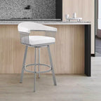 Sgabello da bar Bronson con altezza bancone 26 - Armen Living