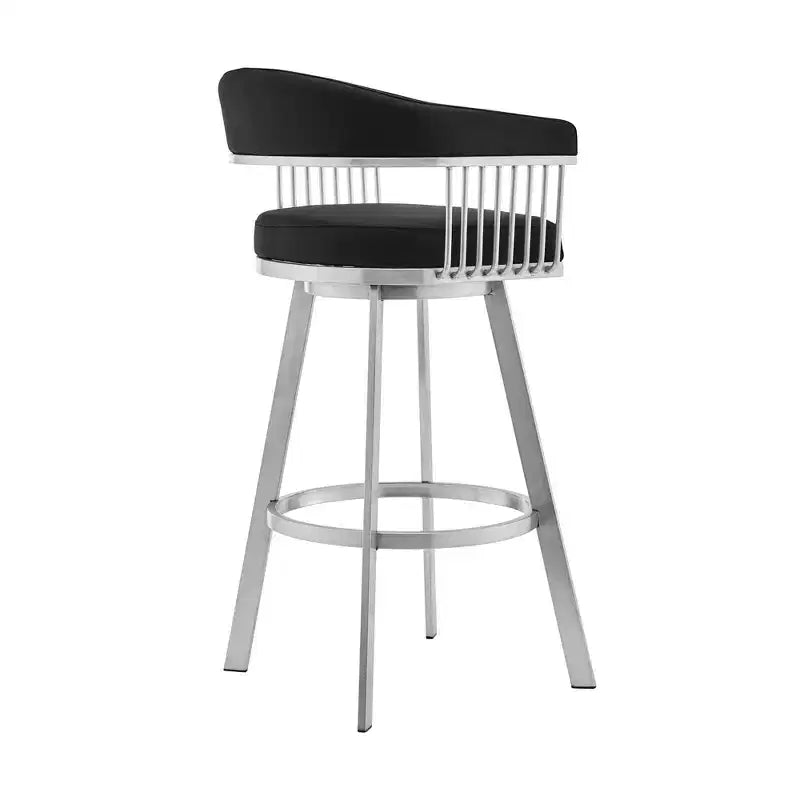 Sgabello da bar Bronson con altezza bancone 26 - Armen Living