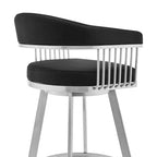 Sgabello da bar Bronson con altezza bancone 26 - Armen Living