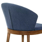 Set di 2 sedie da pranzo in tessuto e legno Juno - Armen Living
