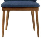 Set di 2 sedie da pranzo in tessuto e legno Juno - Armen Living