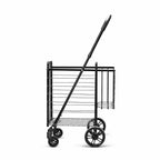 Costway Carrello Pieghevole per Spesa Cesto Carrello Portatile con Manico Regolabile Nuovo