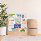 Set di 3 sgabelli a ceppo colorati SoftZone