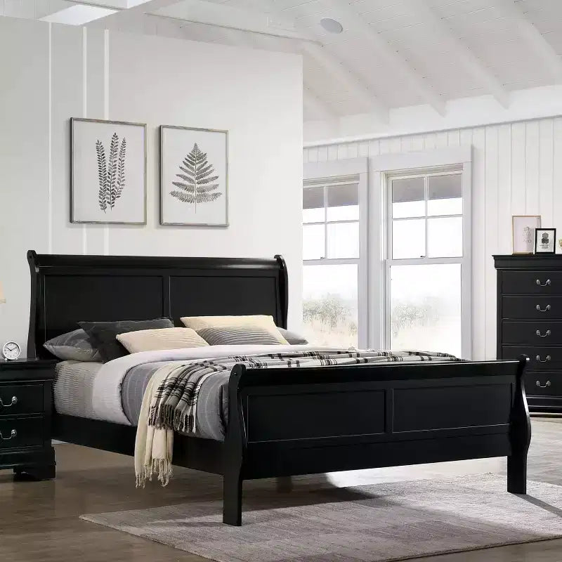Letto a pannelli Sliver Sleigh - HOMES: Inside + Out