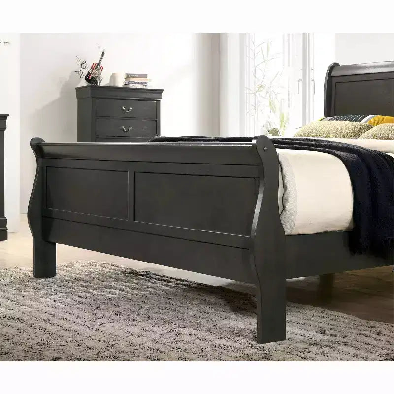 Letto a pannelli Sliver Sleigh - HOMES: Inside + Out