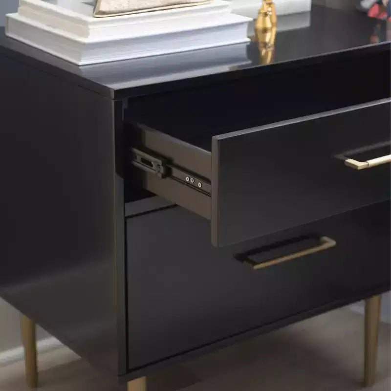 Comodino a 2 cassetti Gloria - Linon