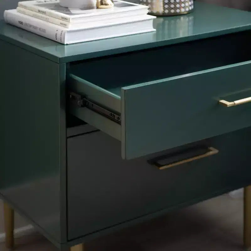 Comodino a 2 cassetti Gloria - Linon