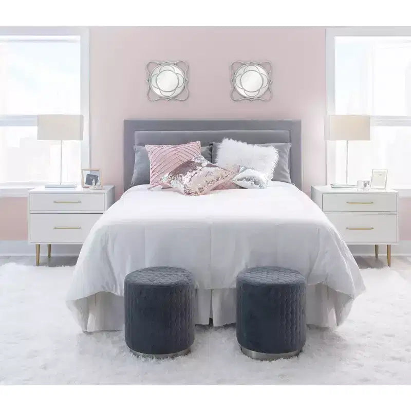 Comodino a 2 cassetti Gloria - Linon