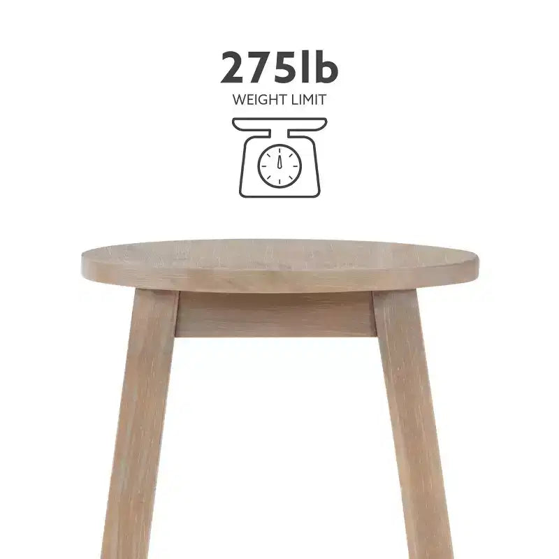 Sgabello da bar Killian altezza bancone 24" - Linon