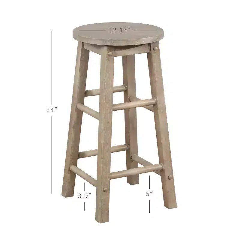 Sgabello da bar Killian altezza bancone 24" - Linon