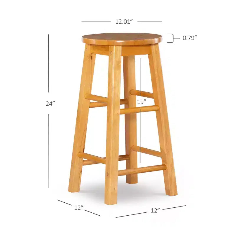 Sgabello da bar Killian altezza bancone 24" - Linon