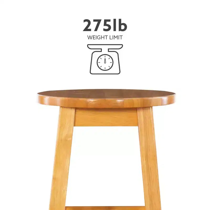 Sgabello da bar Killian altezza bancone 24" - Linon
