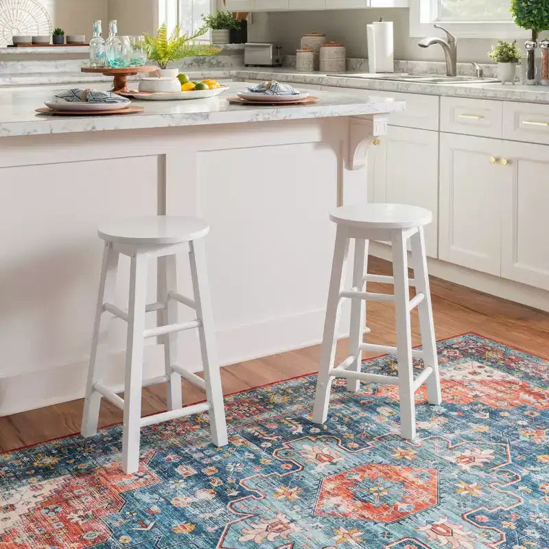 Sgabello da bar Killian altezza bancone 24" - Linon