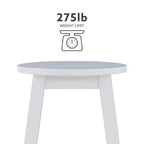 Sgabello da bar Killian altezza bancone 24" - Linon