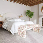 Panca imbottita Colby Skyline Furniture