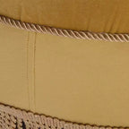Pouf rotondo d'accento imbottito Jennifer Taylor Home Yolanda 24