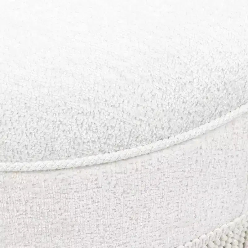 Pouf rotondo d'accento imbottito Jennifer Taylor Home Yolanda 24