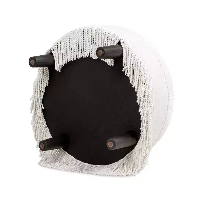 Pouf rotondo d'accento imbottito Jennifer Taylor Home Yolanda 24