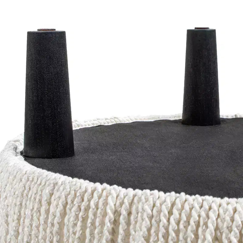 Pouf rotondo d'accento imbottito Jennifer Taylor Home Yolanda 24
