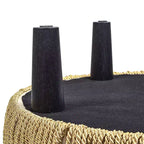 Pouf rotondo d'accento imbottito Jennifer Taylor Home Yolanda 24