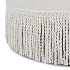 Pouf rotondo d'accento imbottito Jennifer Taylor Home Yolanda 24