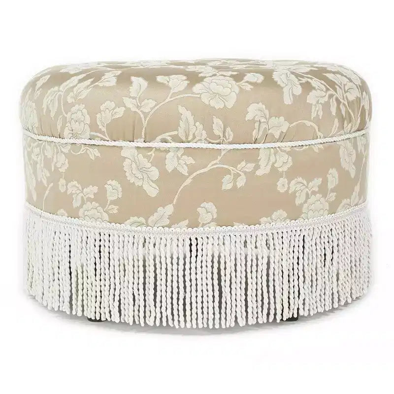 Pouf rotondo d'accento imbottito Jennifer Taylor Home Yolanda 24