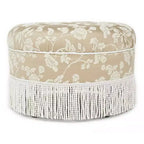 Pouf rotondo d'accento imbottito Jennifer Taylor Home Yolanda 24