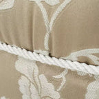 Pouf rotondo d'accento imbottito Jennifer Taylor Home Yolanda 24
