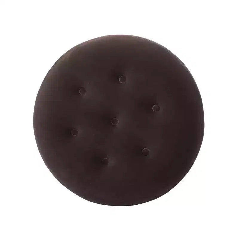 Pouf rotondo d'accento imbottito Jennifer Taylor Home Yolanda 24
