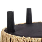 Pouf rotondo d'accento imbottito Jennifer Taylor Home Yolanda 24