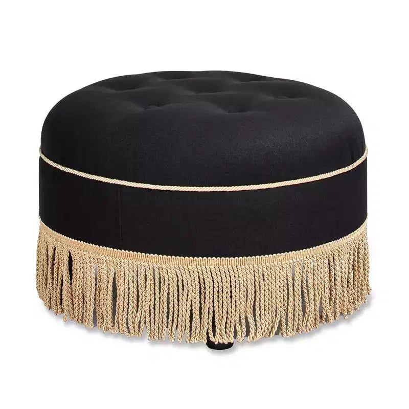 Pouf rotondo d'accento imbottito Jennifer Taylor Home Yolanda 24