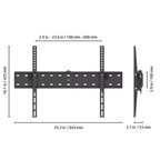 Staffa da muro Promounts Tilt per TV da 37" a 85" fino a 40 kg