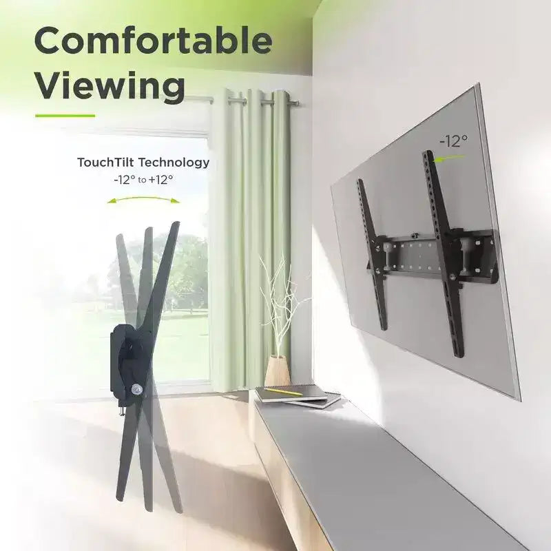 Staffa da muro Promounts Tilt per TV da 37" a 85" fino a 40 kg