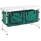 Tavolo da campeggio portatile della Lakeside Collection -