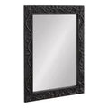 Kate & Laurel All Things Decor 24x32 Natesa Carved Wood Mirror