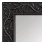Specchio intagliato in legno Natesa di Kate & Laurel All Things Decor, 60x80 cm