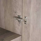 Armadio a due ante con 5 ripiani Manhattan Comfort Lee