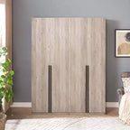 Armadio a due ante con 5 ripiani Manhattan Comfort Lee