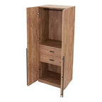Armadio a due ante con 5 ripiani Manhattan Comfort Lee