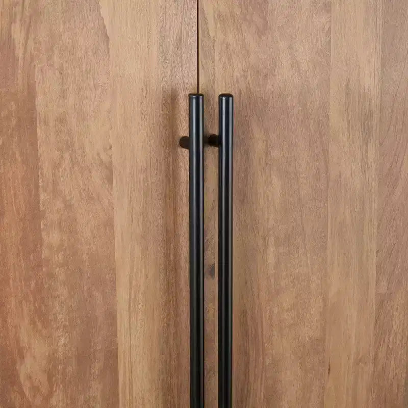 Armadio a due ante con 5 ripiani Manhattan Comfort Lee