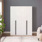 Armadio a due ante con 5 ripiani Manhattan Comfort Lee