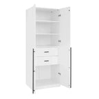 Armadio a due ante con 5 ripiani Manhattan Comfort Lee