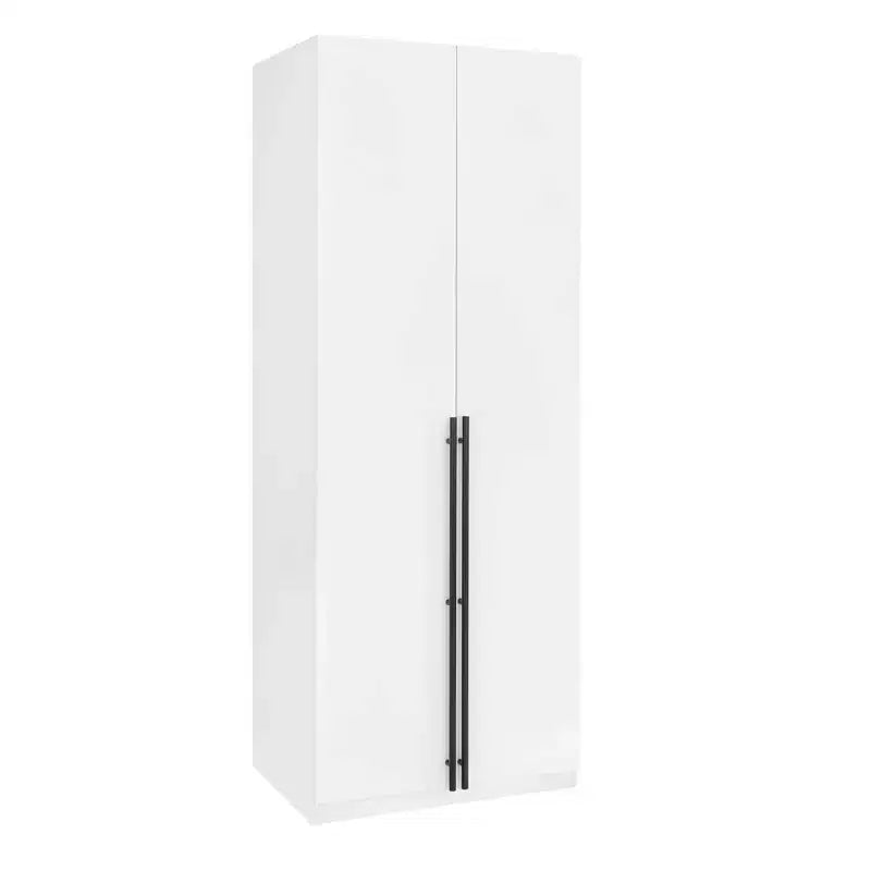 Armadio a due ante con 5 ripiani Manhattan Comfort Lee