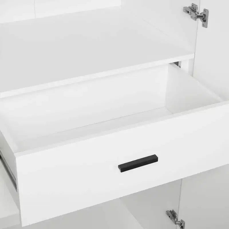 Armadio a due ante con 5 ripiani Manhattan Comfort Lee