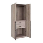 Armadio a due ante con 5 ripiani Manhattan Comfort Lee