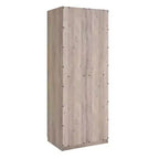 Armadio a due ante con 5 ripiani Manhattan Comfort Lee