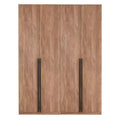 Armadio a due ante con 5 ripiani Manhattan Comfort Lee